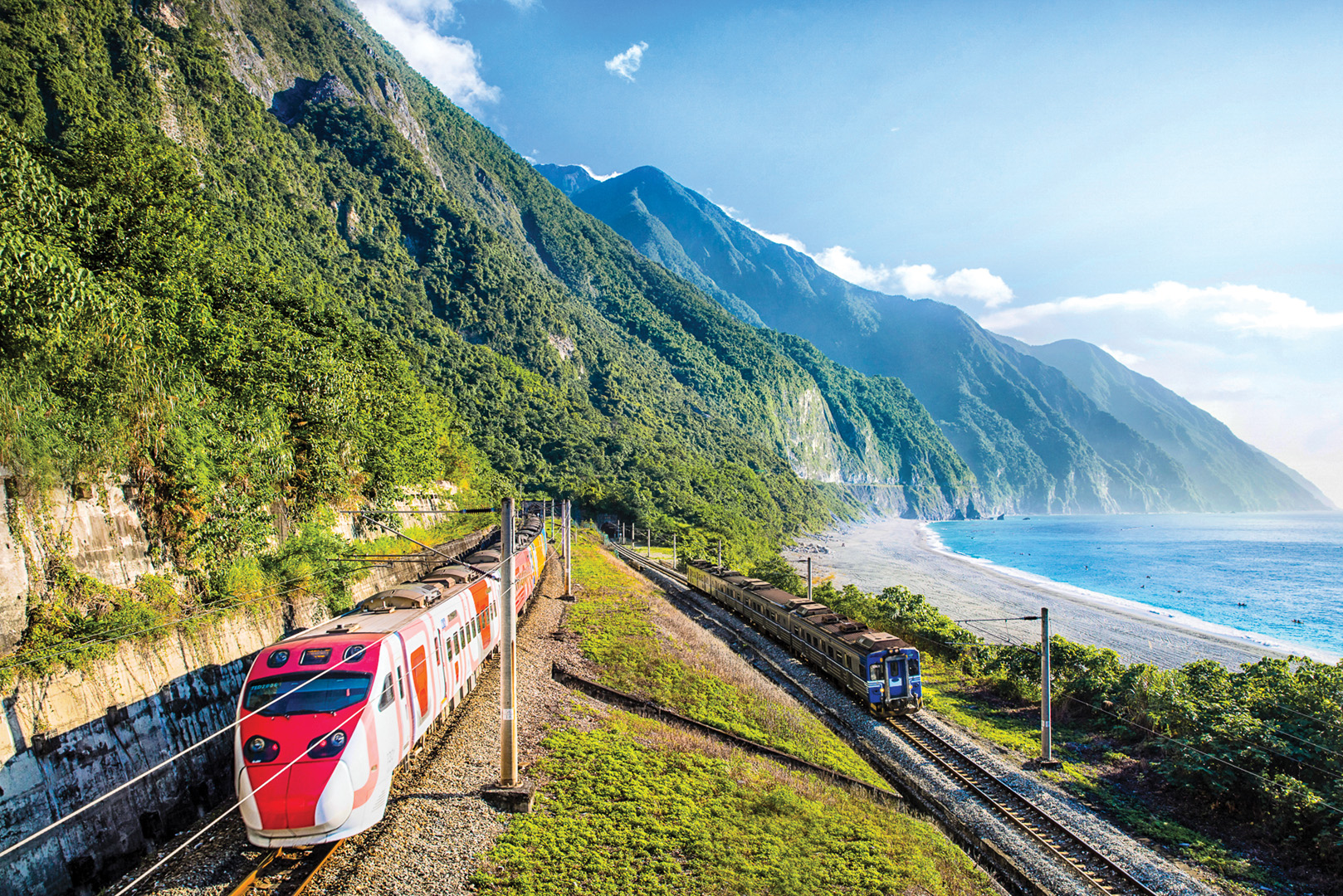 Taiwan Hualian trains