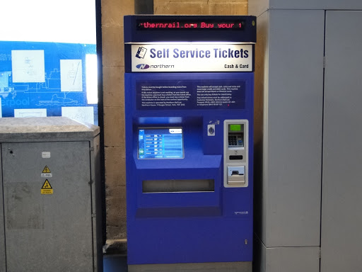 natioanl rail ticket machine