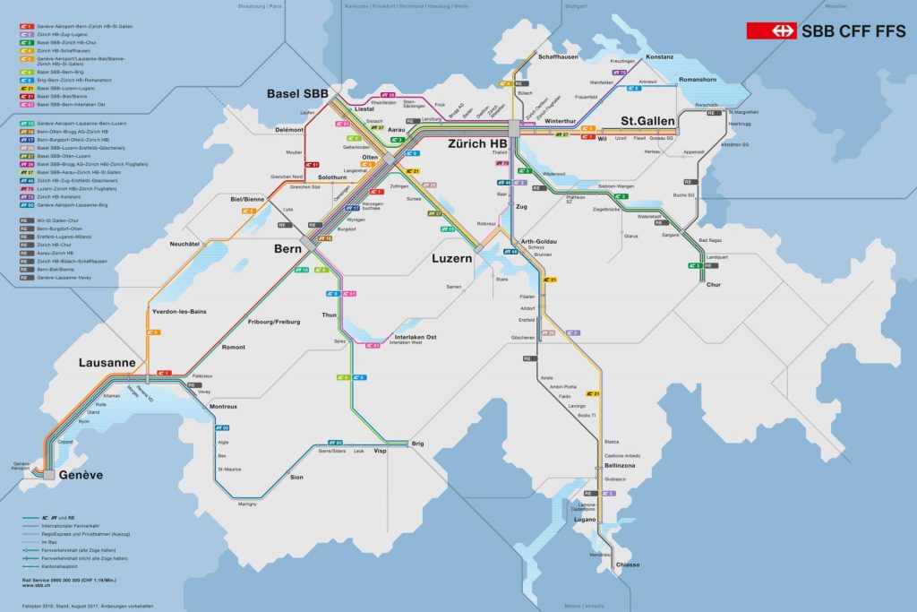 스위스 철도 얼티밋 가이드 - G2rail, Global Rail